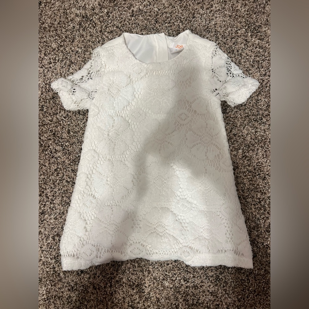 Joe Fresh Toddler White Lace Dress